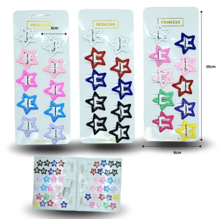 J - 024 cuca estrella set 10 pzas C/12 Q-105
