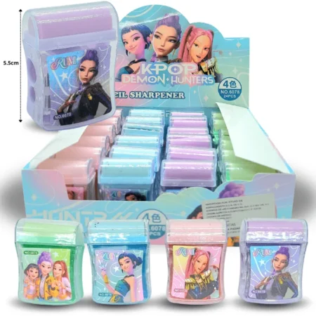 P - 039 sacapuntas con borrador Kpop C/24 145-36