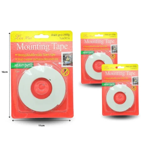 P - 063 cinta adhesiva doble cara en blister C/10 KM455-1H-1