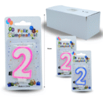 PA – 013 vela cumpleañera numero 2 C12 F4226 o 4228 o 5505