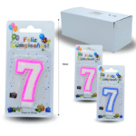 PA – 013 vela cumpleañera numero 7 C12 F4226 o 4228 o 5505