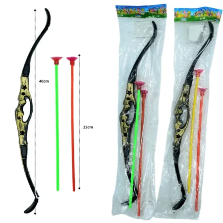 T - 013 arco con dos flechas C/10 TG-0486