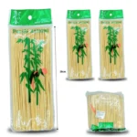 U - 006 palillo para brocheta de bambu 20cm C/20 PG-1012