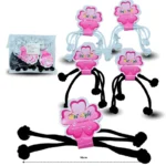 V - 004 liga nudo blanco y negro C/12 TA-0067D