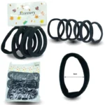 V - 029 liga licra set 6 pzas NEGRA 6cm C/12 164-8A-3