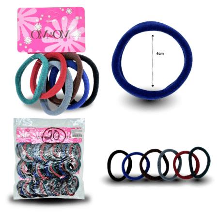 V - 280 liga licra colores palidos 4cm C/12 MW164-6A-2