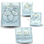 A - 015 arracada 2 pares en blister C/12 26B-39