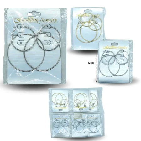 A - 015 arracada 2 pares en blister C/12 26B-39