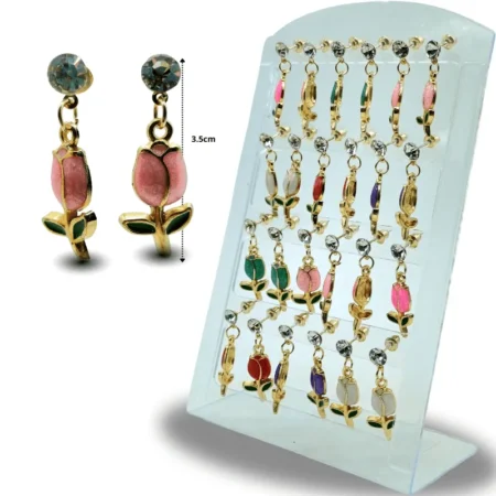 A - 021 arete en exhibidor C/12 26B-75