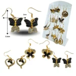 A - 030 arete en exhibidor C/12  25J-5