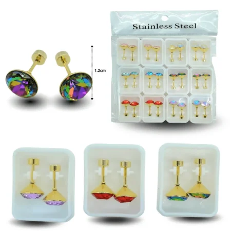 A - 031 arete broquel acero inoxidable C/12 C109