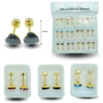 A - 035 arete broquel acero inoxidable C/12 C112