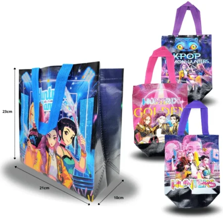 B - 025 bolsa plastificada decorada Kpop C/12 DG25-P16