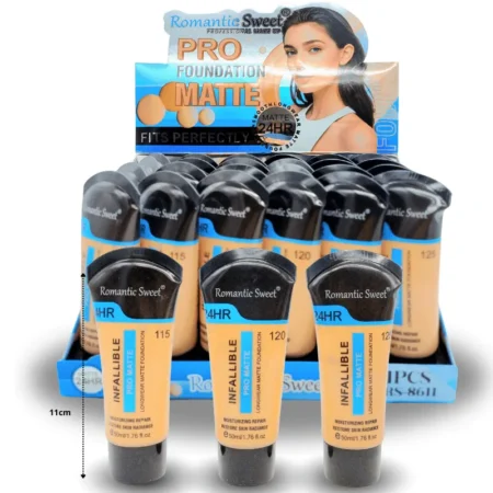 C - 034 base de maquillaje liquido C/24 HMQ-47 o RS-8611