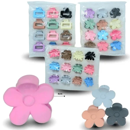 F - 006 pinza mate en planilla foamy 4cm C/12 8911
