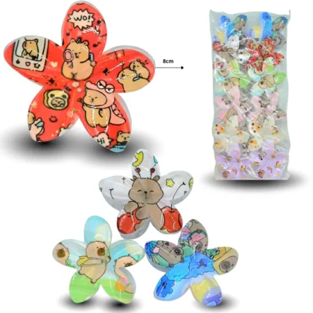 F - 026 pinza loto estampada capy bara C/12 JH-Y072