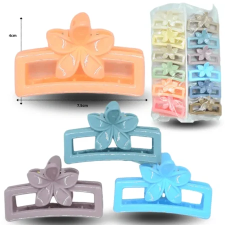 F - 032 pinza rectangular loto 7.5cm C/12 C-13
