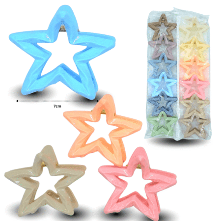 F - 033 pinza estrella hueca C/12 C-14