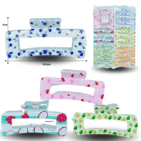 F - 034 pinza rectangular estampada 10.5cm C/12 c-16