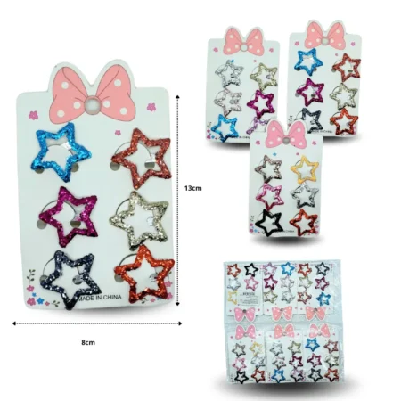 J - 030 cuca estrella azucar set 6 pzas C/12 HT-4051