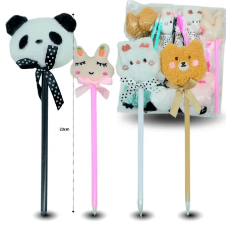 P - 104 pluma peluche animales C/12 26B-53