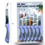 U - 011 cuchillo sierra en blister C/6 MW191-2H-6