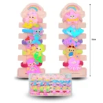 V - 008 liga decorada en tira set 5 pzas C/12 25ZB-47