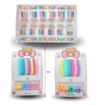V - 030 liga licra 6 pzas con pinza piojito set 10 pzas C/12 25U-93