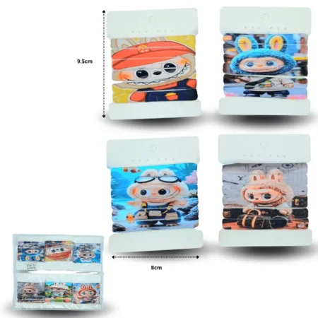 V - 035 liga licra estampada labubu set 6 pzas C/12 25N72