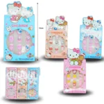 W - 016 uña infantil decorada kitty C/12 DG24-T20