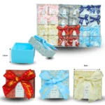 B - 002 caja de regalo chica decorada ideal para anillo C/24 25X178
