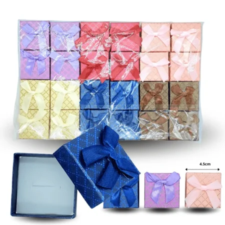 B - 007 caja de regalo ideal para anillo C/24 GE74621
