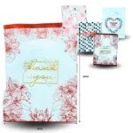 B - 054 bolsa de polipapel 20x15cm decorada un solo modelo por paquete  C/100 HMD-95