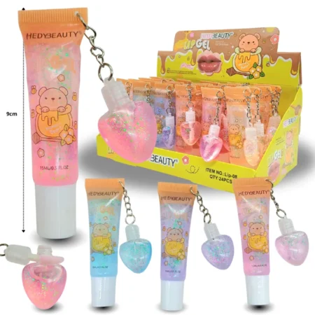 C - 036 lip gloss con colguije C/24 11H-35B