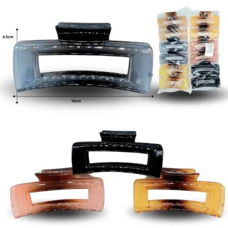 F - 056 pinza rectangular humo 10.5cm C/12 TA-1501-79