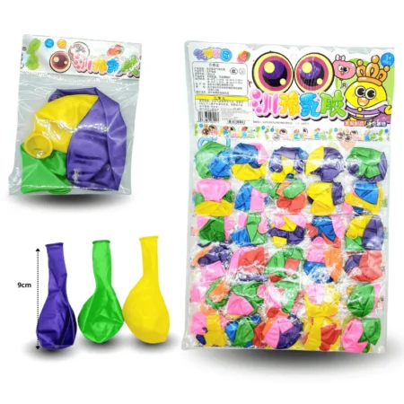 G - 073 globo en planilla set 3pzas C/30 HT-4511