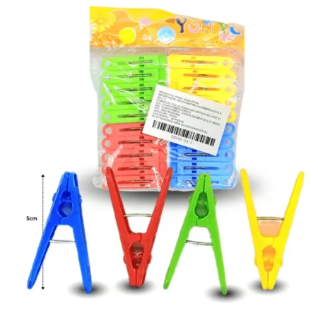H - 024 pinza de ropa set 20 pzas C/10 188-5A-1