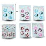 J - 044 cuca frutas y estrellas set 4 pzas C/12 XH7874