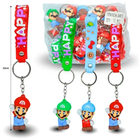 L - 021 llavero Mario con cinta C/12 26B10