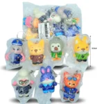 L - 080 llavero zootopia squishy C/12 11J-18