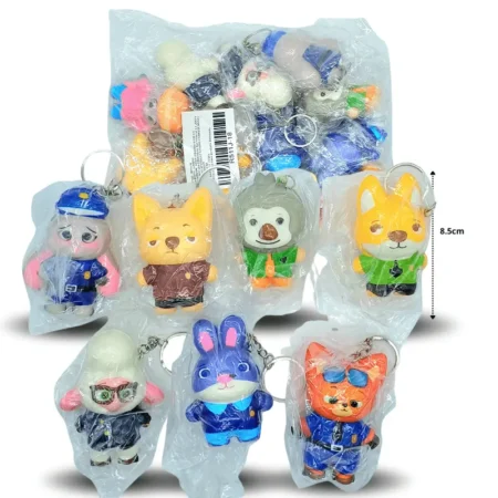 L - 080 llavero zootopia squishy C/12 11J-18
