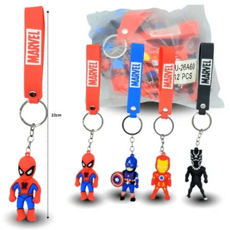 L - 101 llavero avengers con cinta C/12 WU-26A60