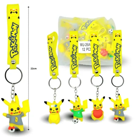 L - 104 llavero pikachu con cinta C/12 WU-26A63