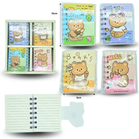 P - 050 libreta espiral decorada en caja C/24 F62-21