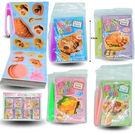 P - 062 libreta mini con pinza sticker C/40 F63-27