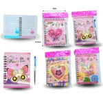 P - 067 libreta con pluma decorada 3D C/12 HG26A-31
