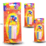 PA - 034 vela 6cm set 12 pzas C/24 F4357