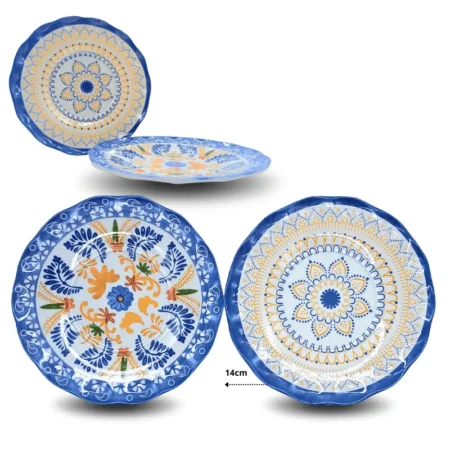 Q - 005 plato melamina  14cm C/10 1502-5.5
