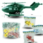 T - 003 helicóptero fricción empacado individual C/12 C1003