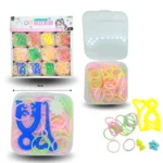 T - 156 accesorios para hacer pulseras en cajita C/24 6E-10